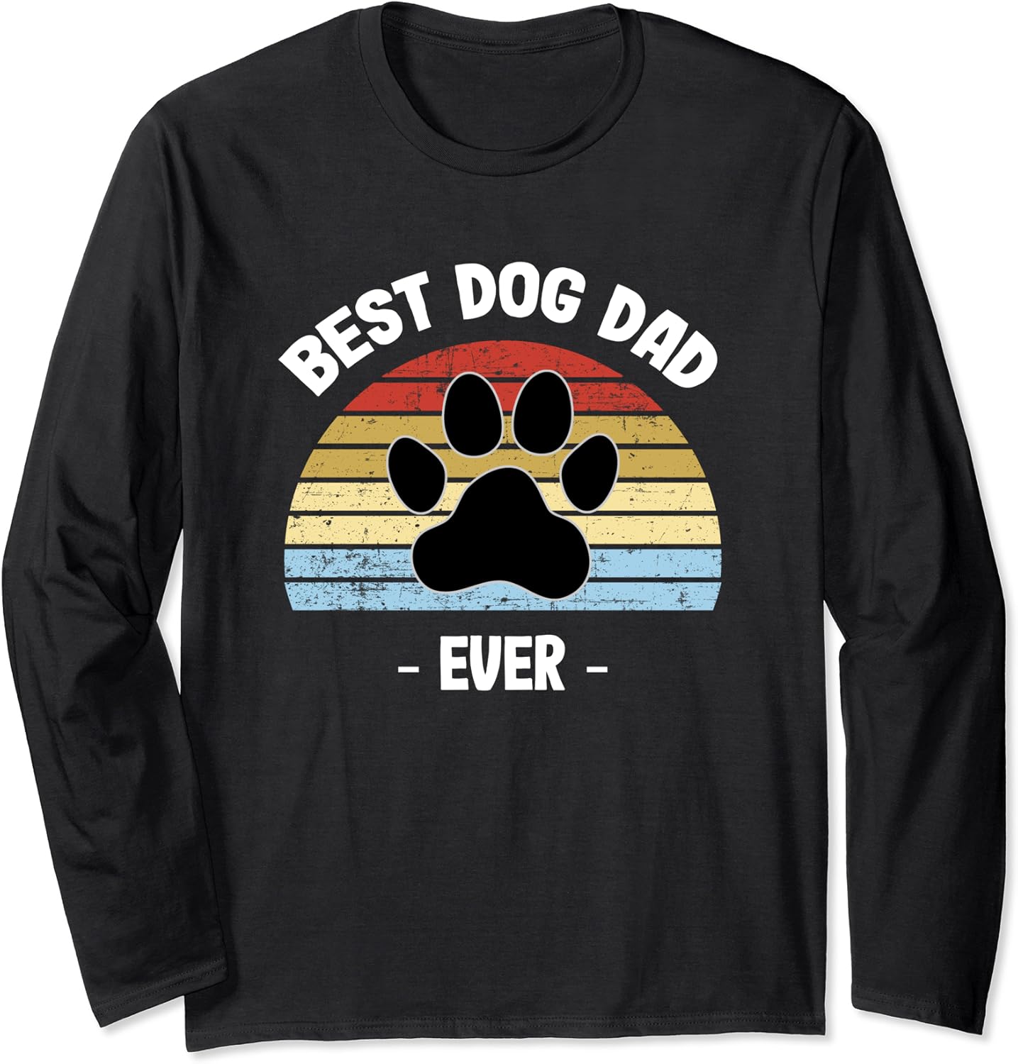 Dog Dad Gift Long Sleeve TShirt Amazon.co.uk Clothing